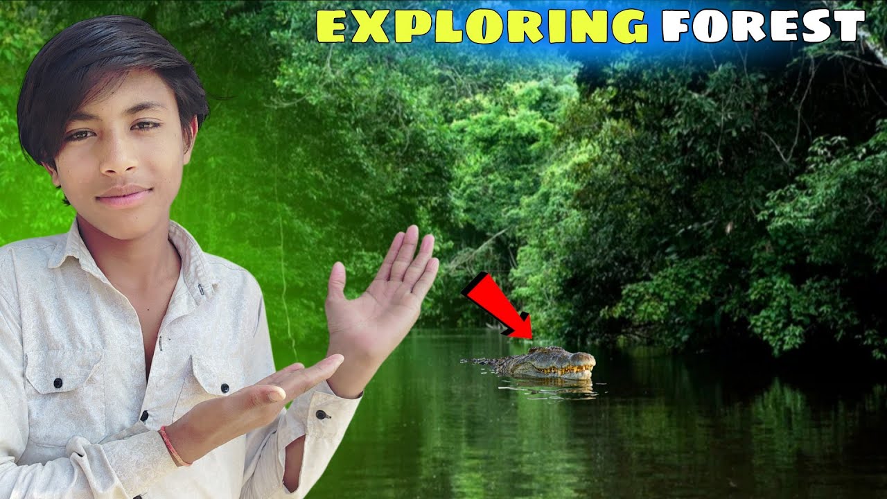 Explore in my village forest  😱... हमारे गाँव का सबसे बड़ा जंगल 🤠
