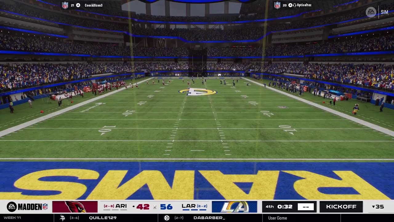 Cardinals vs Rams: Exclusive League