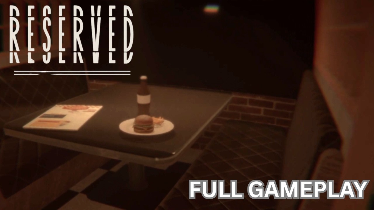 I Had To Find My Meal In an Ever Changing Restaurant | Reserved