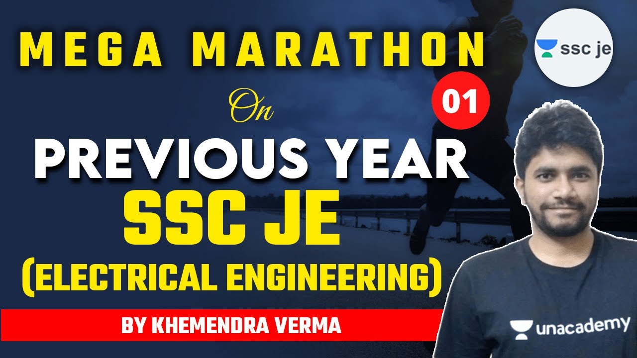SSC/UPPCL JE 2020-21| Mega Marathon on Previous Year SSC JE by Khemendra Verma | Day-1