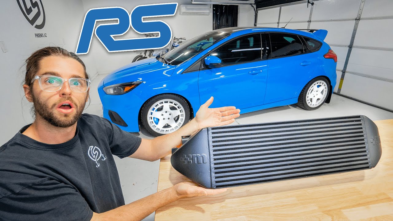 A Focus RS MUST! Mountune Front Mount Intercooler Install