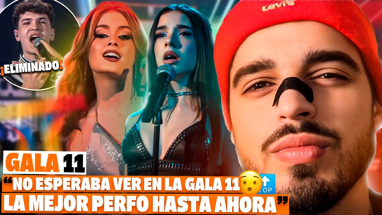 REACCIÓN COMPLETA GALA 11 OT 2025 con CRISTINA CLAUDIA OLIVIA y más actuaciones INCREÍBLES
