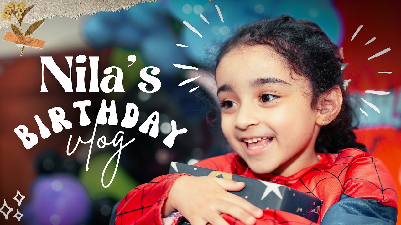 Nila Turns 4! | Surprise Birthday Celebration