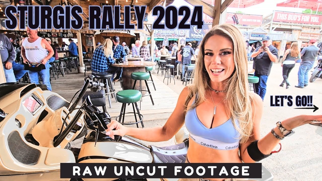 Sturgis 2024 RAW Street WALKER Footage