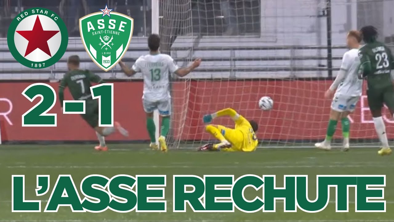 RED-STAR 2 - ASSE 1L'ASSE rechute...