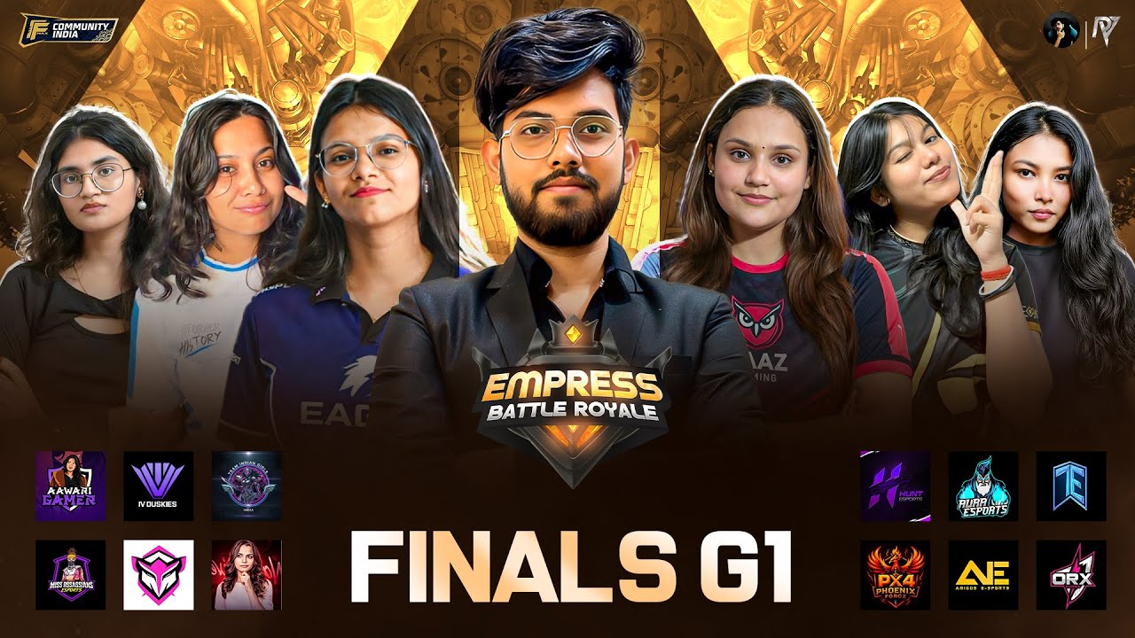 [ HI ] Empress Battle Royale 2026 | FINALS G1 | INDIA | FreeFireMax| #ffmic2025