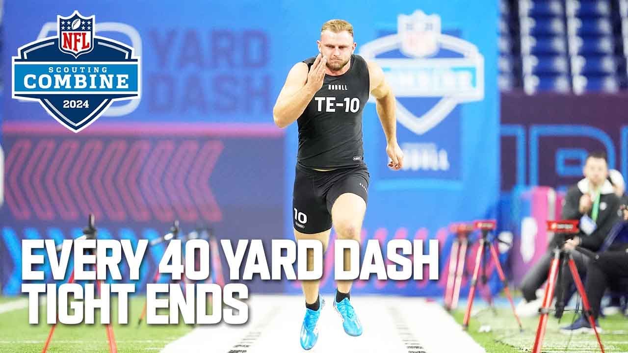 Every Tight End's 40 Yard Dash!
