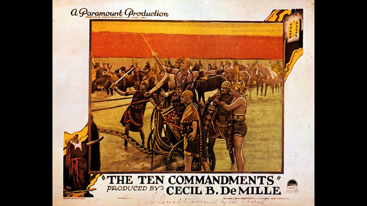 The Ten Commandments | American Silent Religious Epic Film (1923) |  Paramount Pictures | Full Movie
