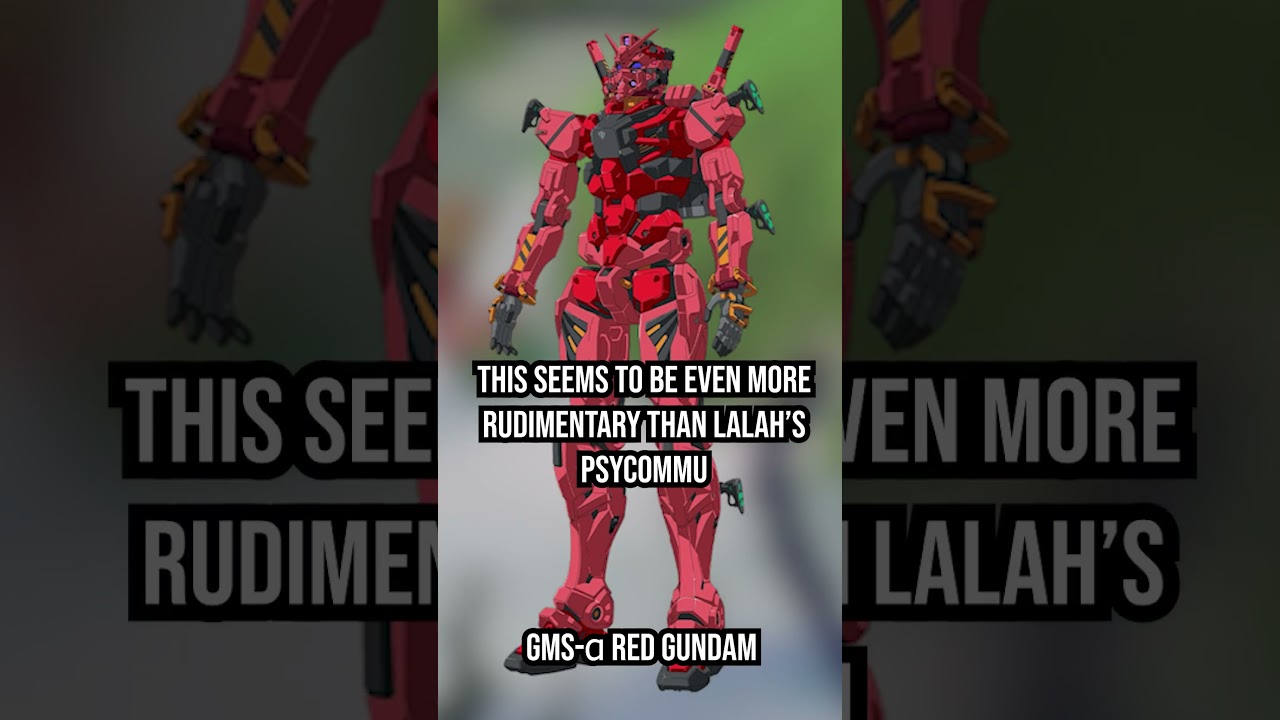 gMS &alpha; Red Gundam #gundam #mobilesuits #gquuuuux #mobilesuitgundamgquuuuuz #ucau #univeralcenturyau