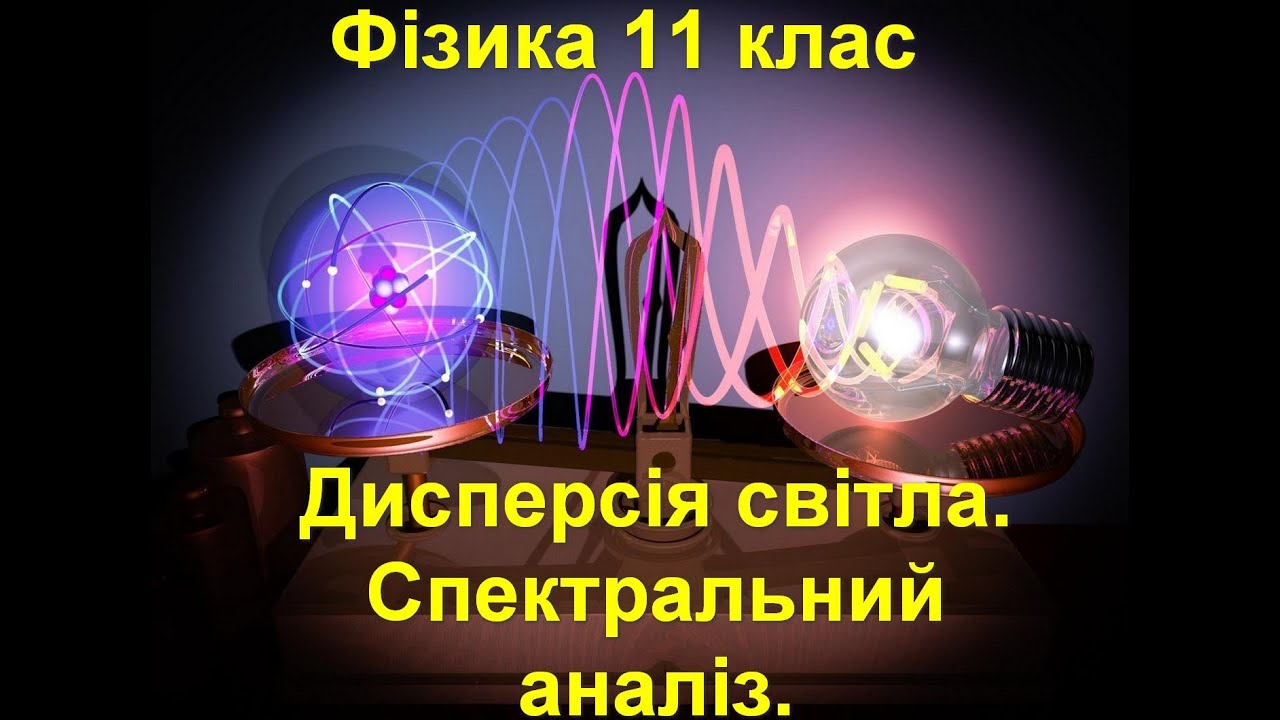 Дисперсія світла.  Спектральний аналіз.