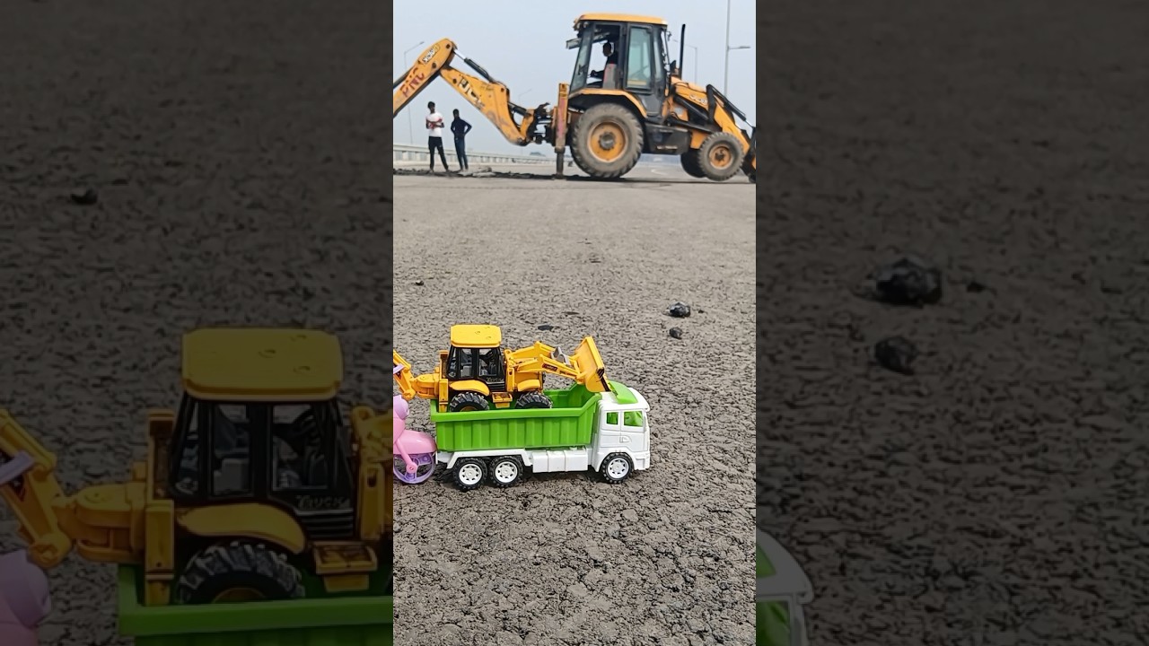 Remote Control Excavator and Tractor ki  Testing 🔥