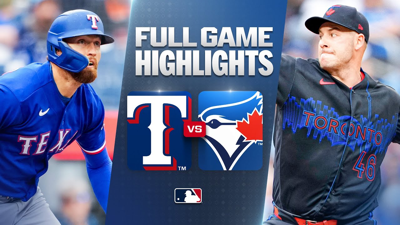 RANGERS против BLUE JAYS: официальный обзор полной игры (26 июня) | Сезон MLB 2026 (Кадзума Окамото)