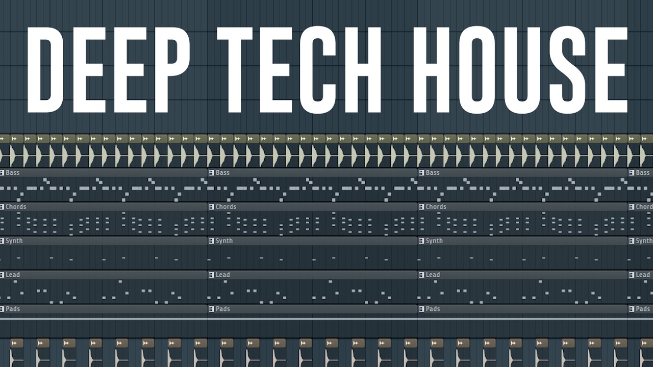 How To Make DEEP TECH HOUSE!! - FL Studio Tutorial (+FREE FLP)