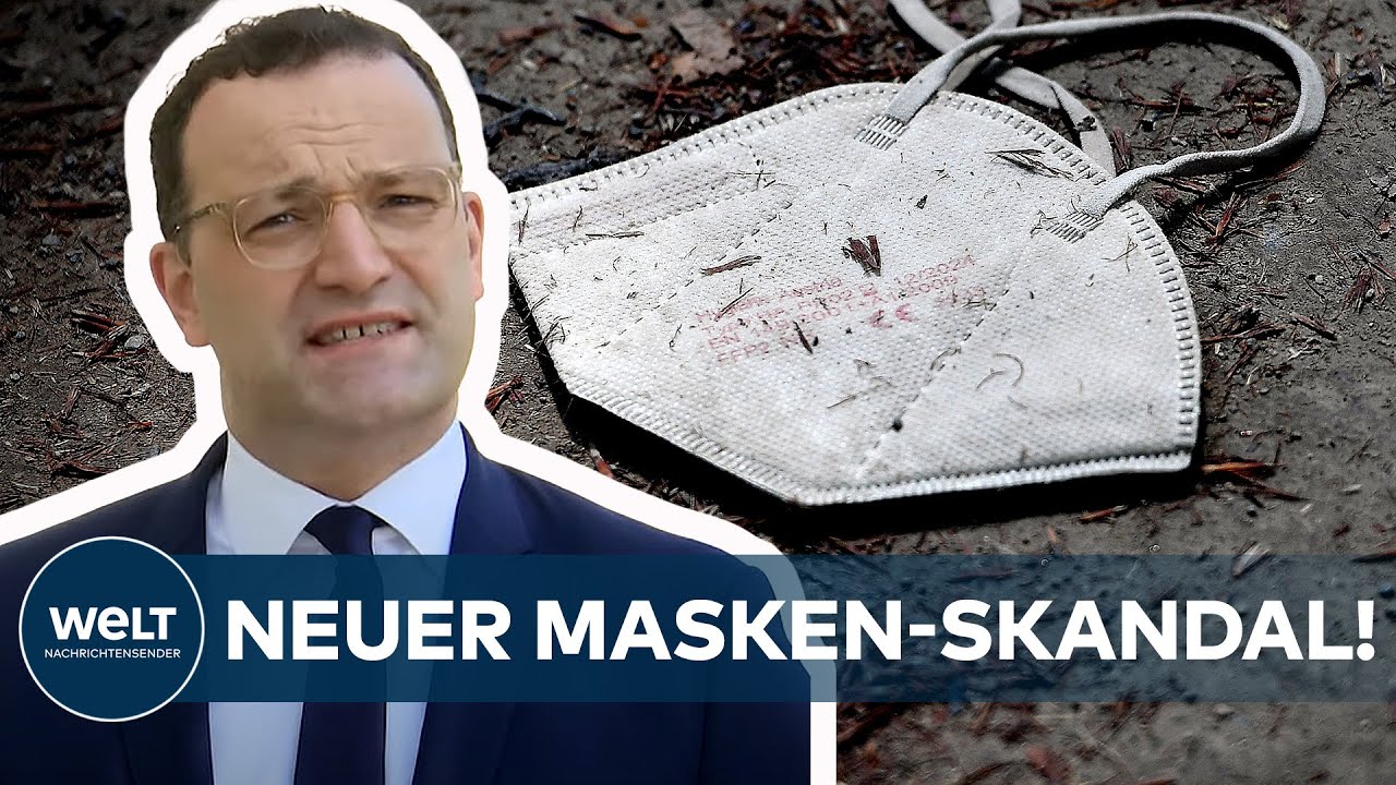 JENS SPAHN: NEUE CORONA-MASKENAFFÄRE! Massive Vorwürfe gegen den Gesundheitsminister I WELT News