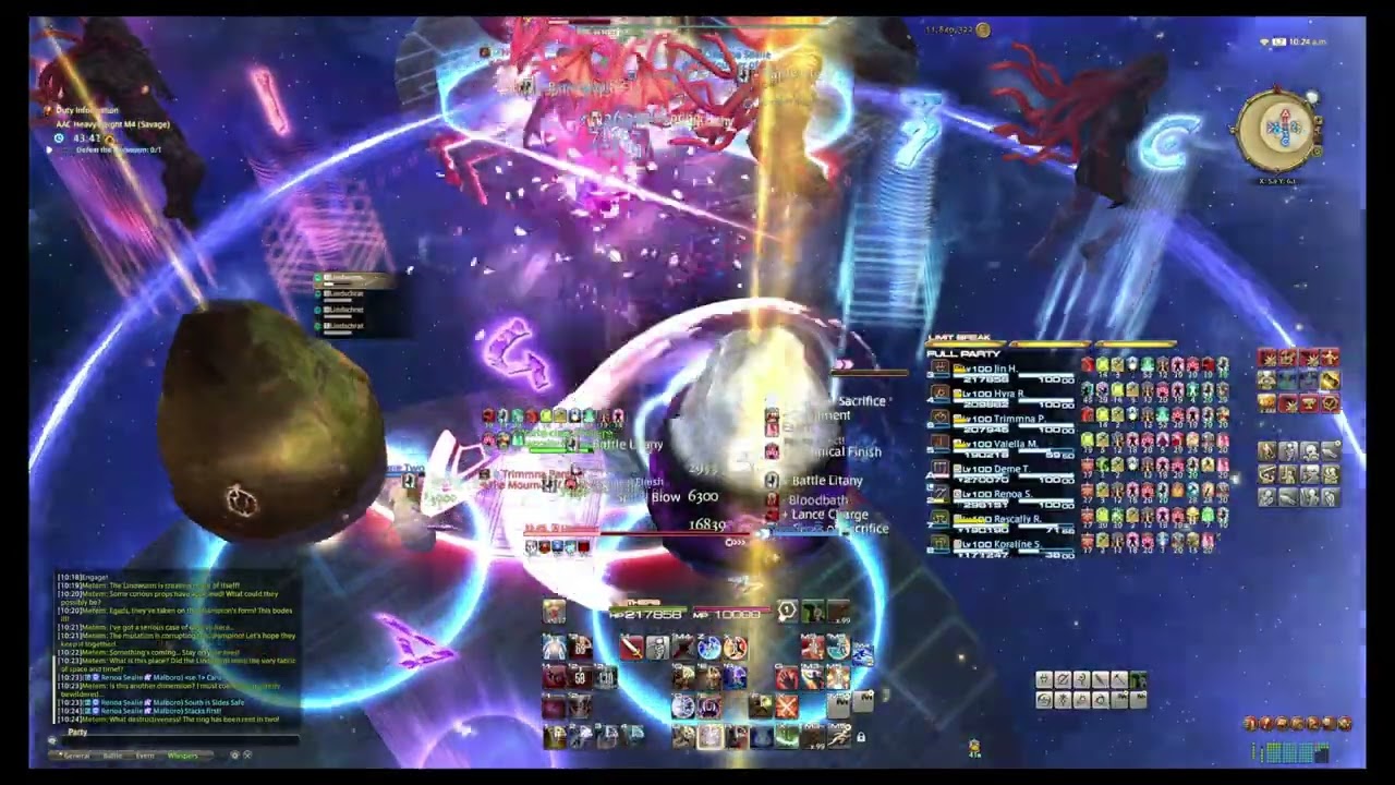 [ffxiv 7.4] AAC Heavyweight M4 Savage (m12s) drg pov - Bagel Week One Clear