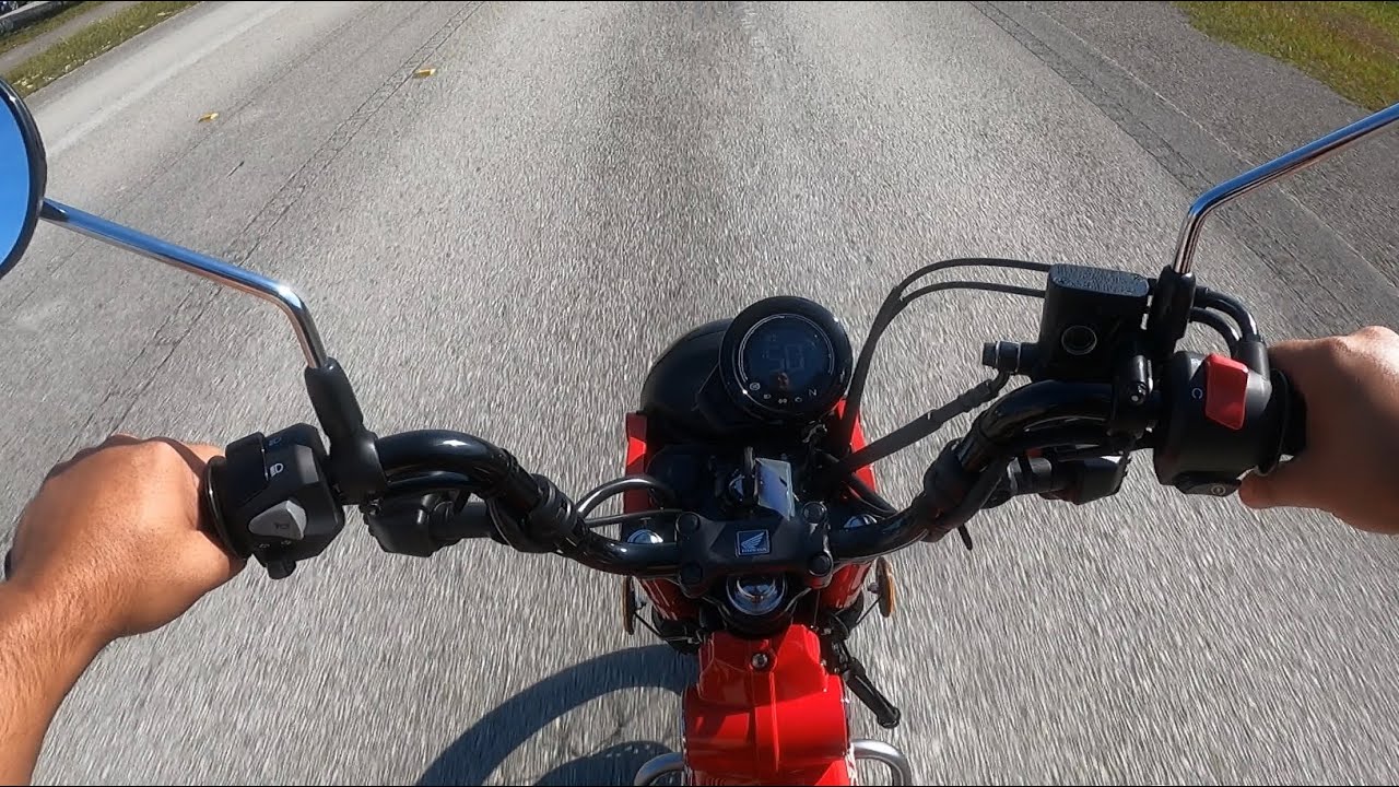 0-60MPH 2022 Honda CT125 | TEST RIDE