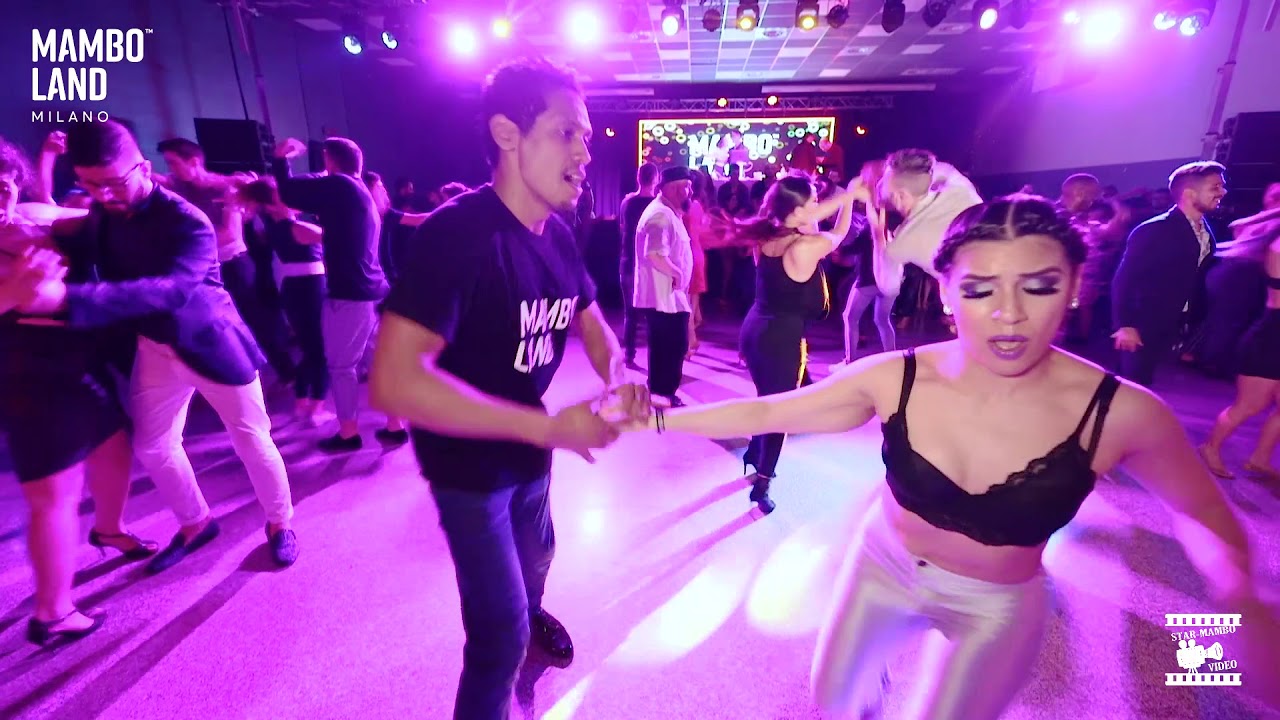 Alun wepa & Ashley Magana - social dancing @ Mamboland Milano