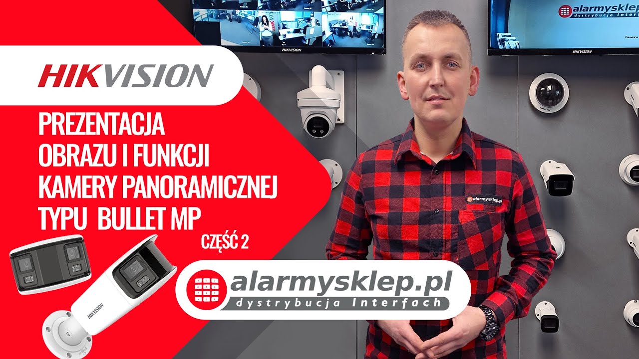 Część2. Prezentacja obrazu i funkcji kamery panoramicznej typu Bullet 8MP od Hikvision - #070