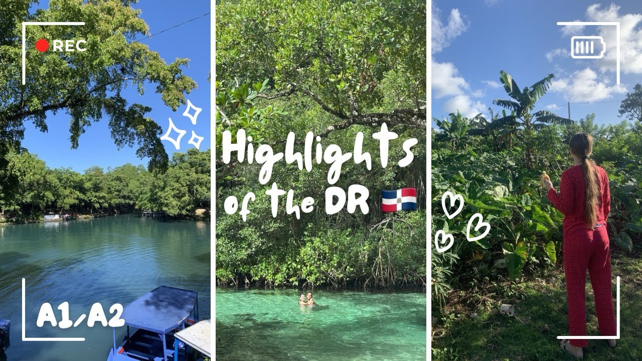 A1/A2 Beginner English Listening Practice | Dominican Republic Highlights 🇩🇴