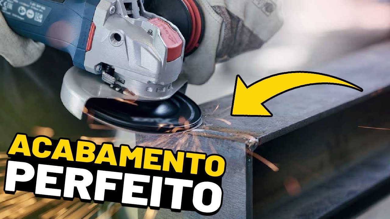 Como Fazer Acabamento de Solda Perfeito em Tubos, Emendas e Enchimentos [PASSO A PASSO]