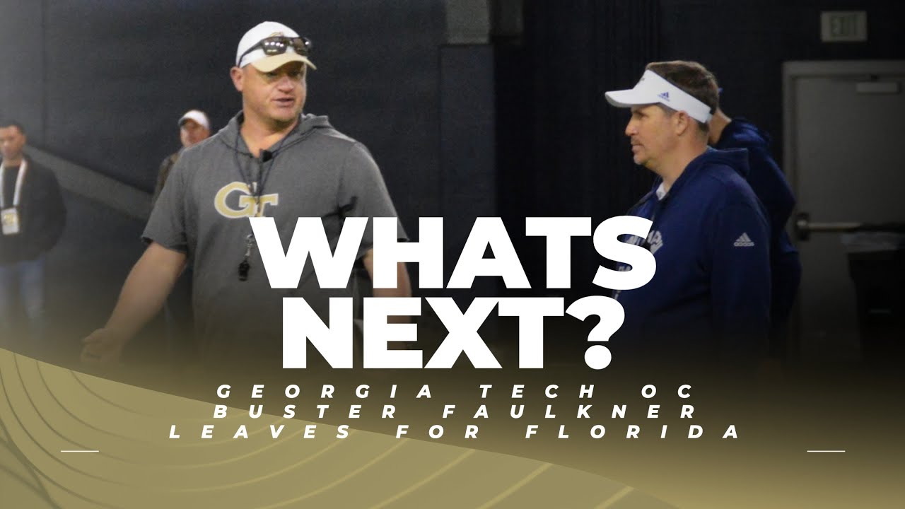 Buster Faulkner Leaves for Florida; Where does Georgia Tech turn to next?