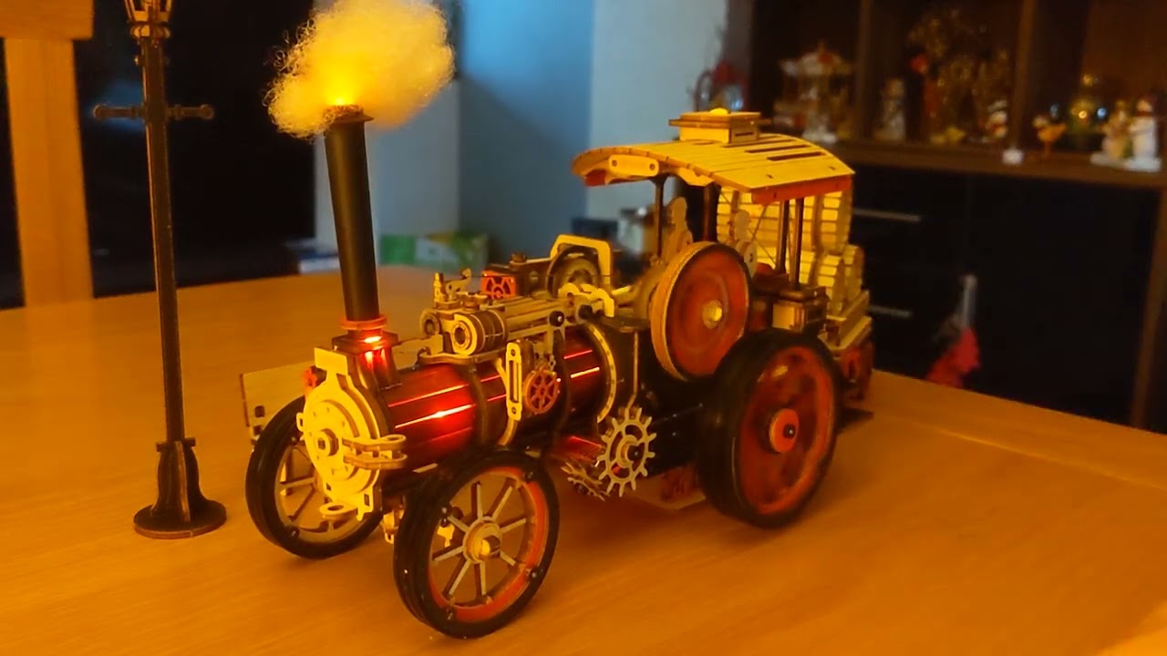 ROKR LKA01 steam engine quick demo