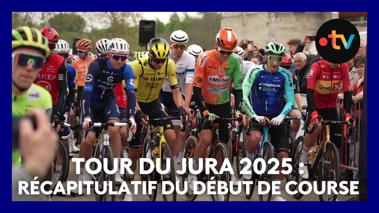 Tour du Jura 2025 : r&eacute;capitulatif du d&eacute;but de la course