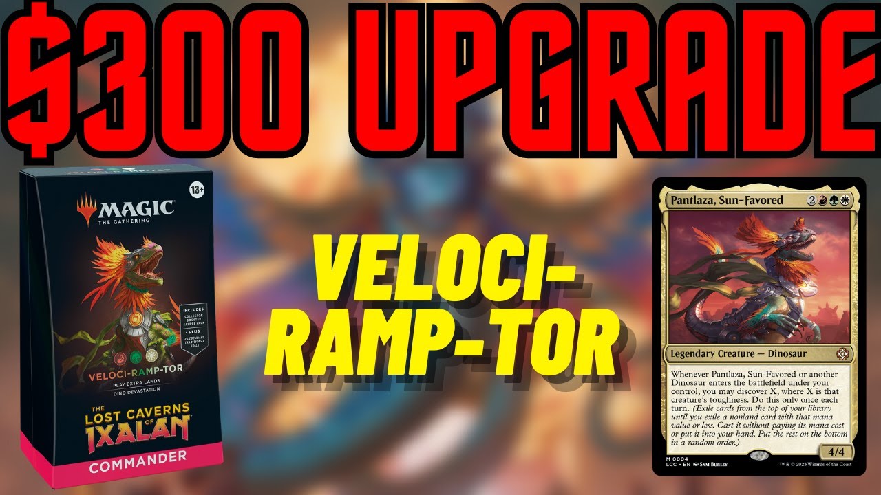 Veloci-Ramp-Tor Upgrade - Improving the Precon Commander Deck with $300