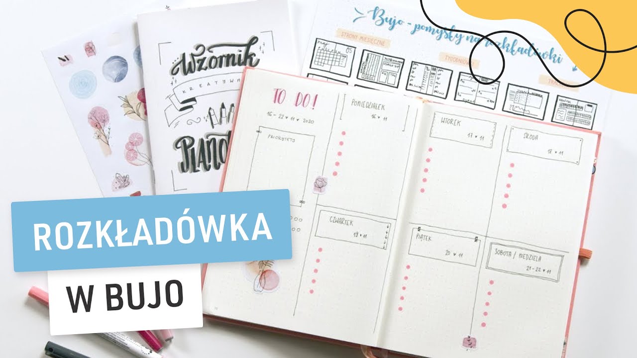 Jak zrobić rozkładówkę w bullet journal? | Pani Swojego Czasu