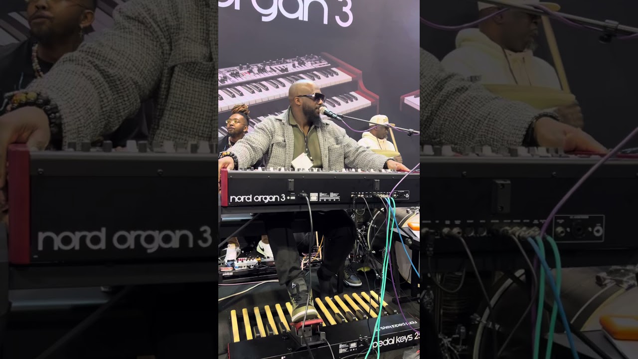 Kevin Powell at Nord - NAMM show 2025 pt2