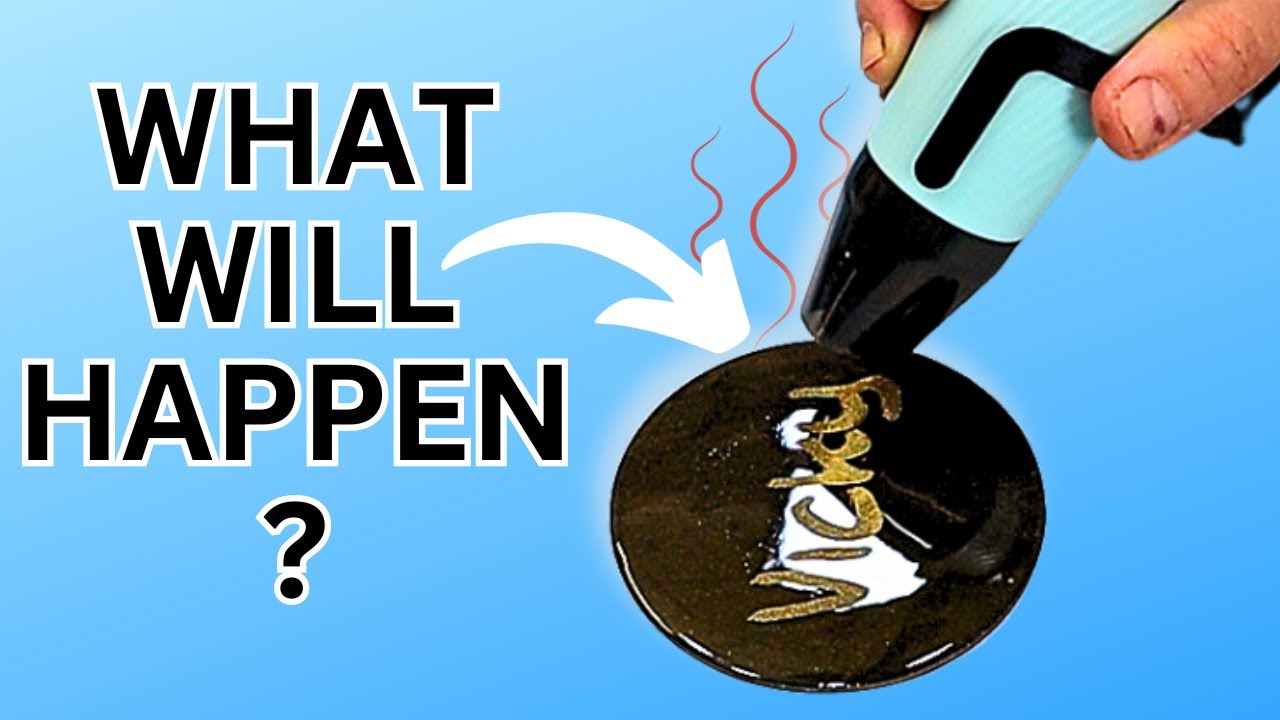 Will Heat Embossing On UV Resin Coasters Destroy Them?