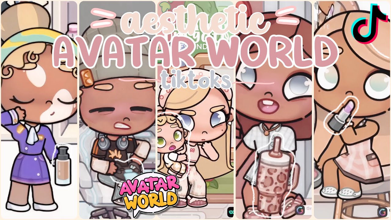 ☕️55 minutes of Aesthetic Avatar World (routines, roleplay, cooking etc.)| Avatar World Game