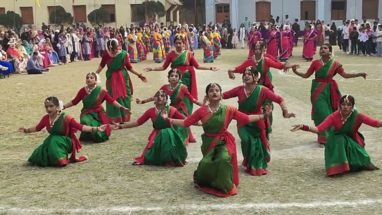 মীরপুর সিদ্ধান্ত হাই স্কুল শিক্ষার্থীদের অসাধারণ নৃত্য  পরিবেশন||