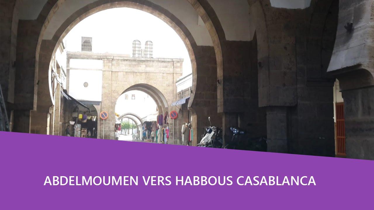 Balade voiture 🚘 Abdelmoumen vers Habbous Casablanca - Maroc