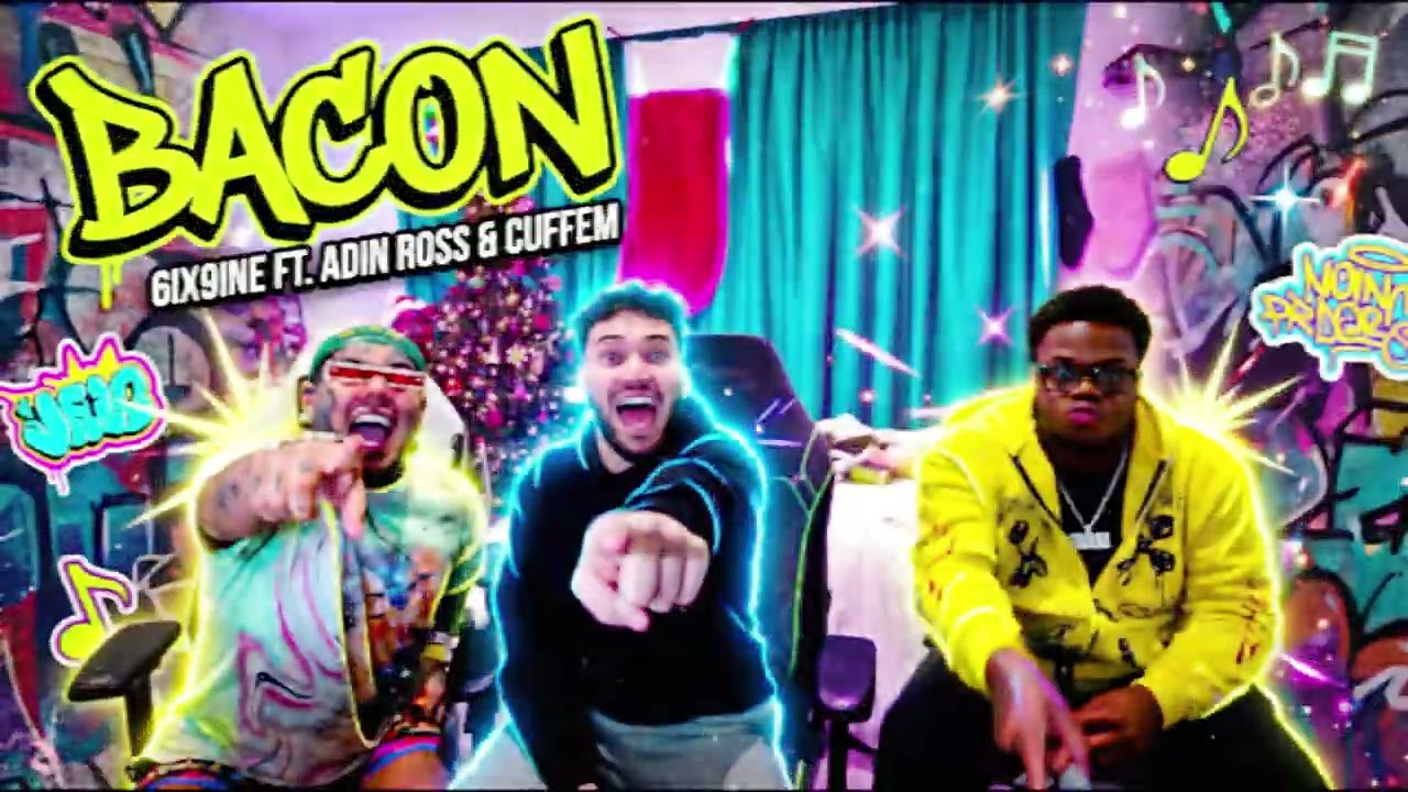 6IX9INE #1 - BACON FT. ADIN ROSS & CUFFEM | Cover By VYBZ