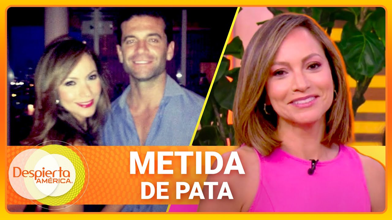 Satcha Pretto recuerda la metida de pata que tuvo con su esposo | Despierta América | 8 agosto