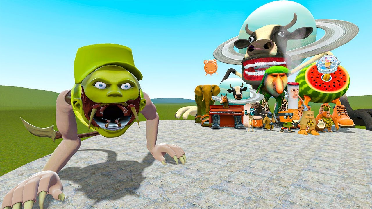NEW LIN GANG SNAKE MUTANT VS ALL NEW ITALIAN AI BRAINROT MEMES! - Garry's Mod