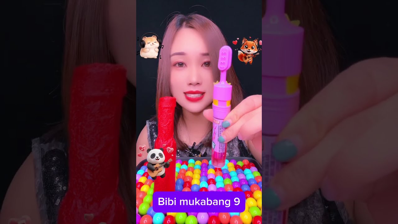 Sweet candy snacks p646#mukbang #canddy 