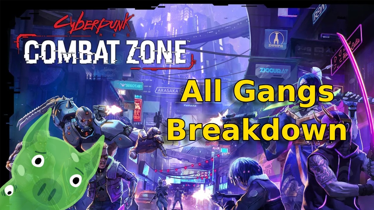 Cyberpunk Red Combat Zone: All Starter Gangs Breakdown