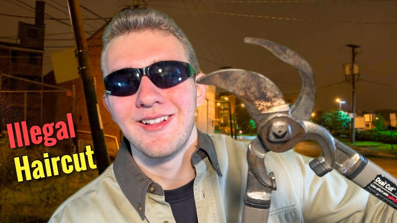 АСМР делает тебе незаконную стрижку 🚨