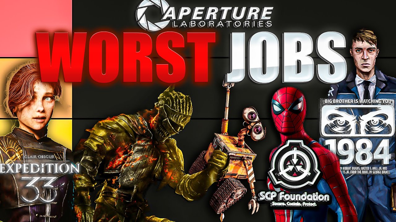 What is the WORST JOB in fiction? (Tier list)