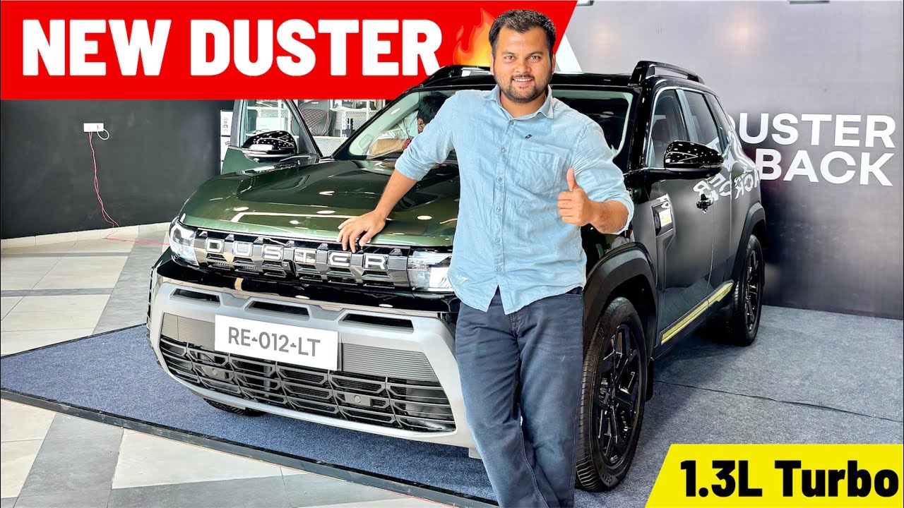 Renault Duster Is Back🔥 | New Duster 1.3L Turbo Petrol Review✅ | All Details 
