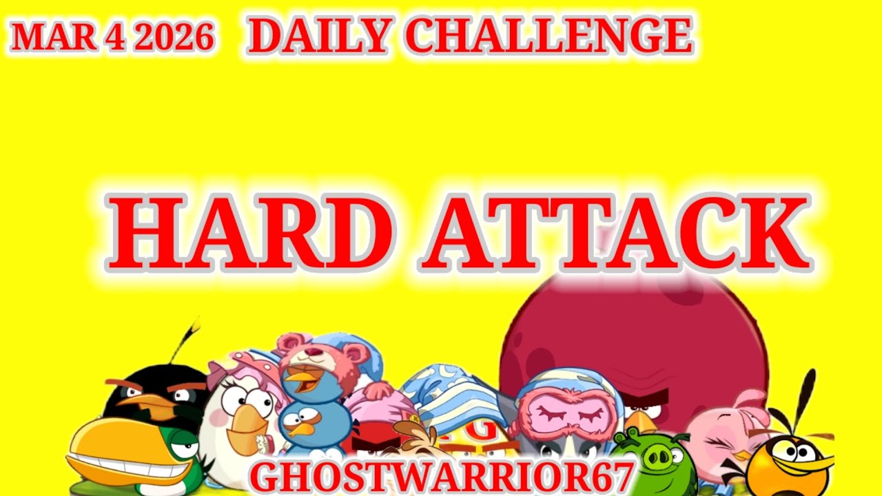 Angry birds 2 Daily Challenge 2026/03/4 & 2026/03/5 All good, b4 King Pig Panic 