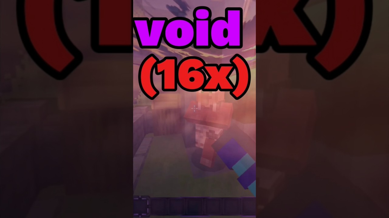 Texture pack  void 16x 