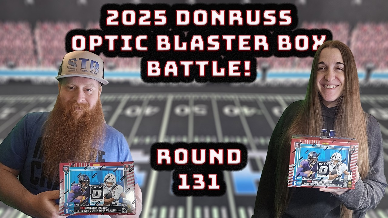 Мегабокс-сундук Donruss Optic Football 2025 года! Версия Target! Раунд 131!