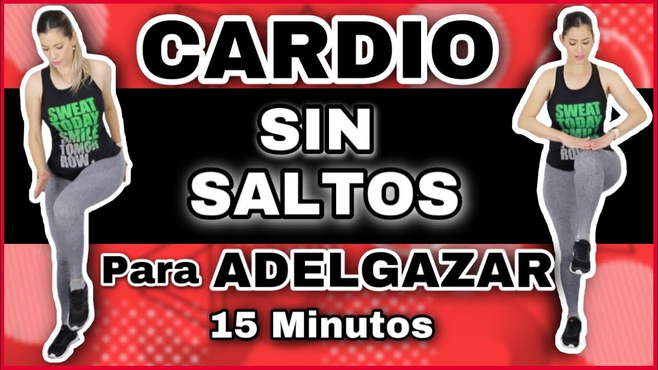CARDIO SIN SALTOS PARA PERDER PESO RÁPIDO | Cardio de Bajo Impacto 15 MINUTOS | NatyGlossGym