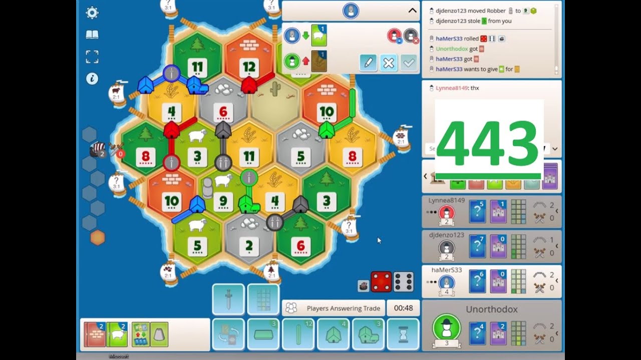 Cities and Knights One Settlement Spot Decides the Game