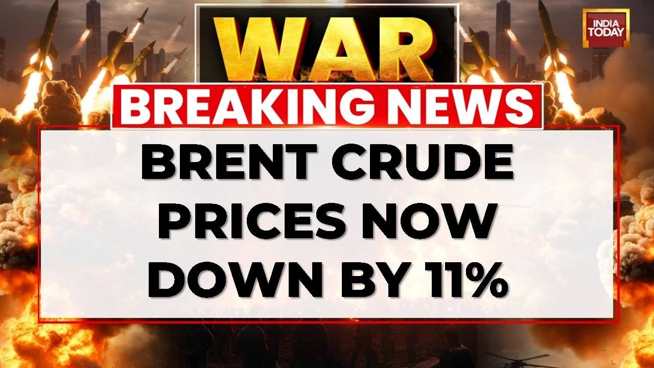 Цены на нефть марки Brent упали на 11% до 101 доллара за баррель после заявления Трампа о деэскал...