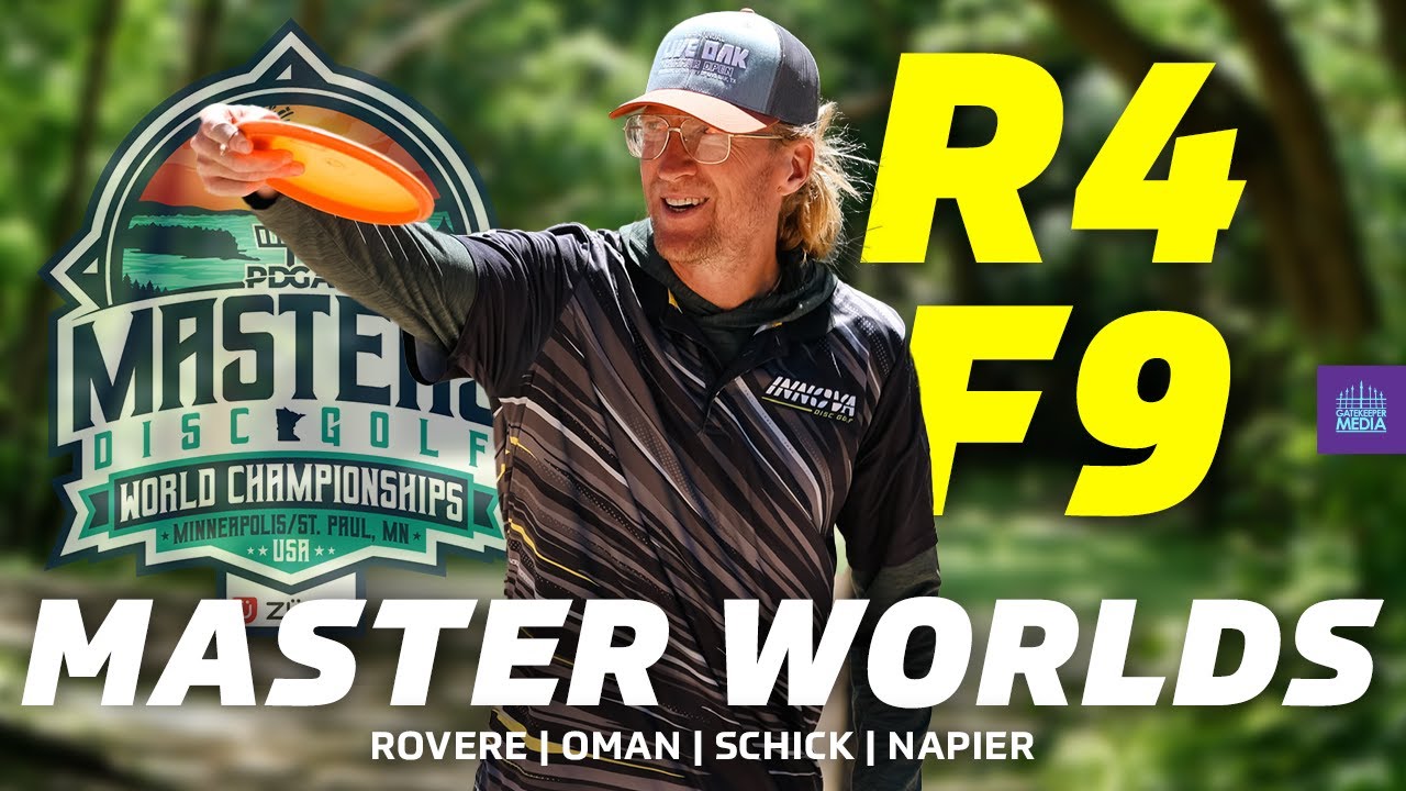 2025 PDGA Professional Masters World Championships | R4F9 | Rovere, Oman, Schick, Napier