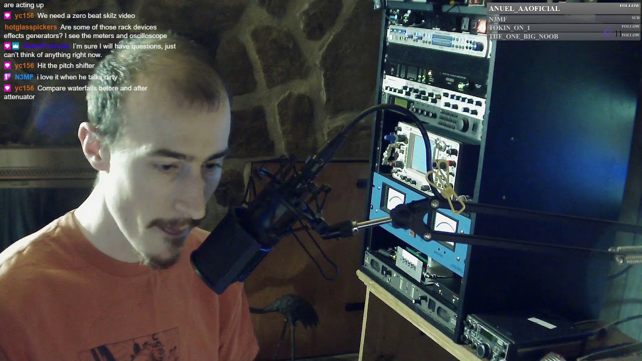 What is all that gear in the rack? 631nj's Operating position (Twitch Stream Q&A) W2BTK